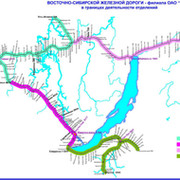 Карта восточно сибирской жд