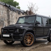 Mercedes Benz g63 Brabus Gold
